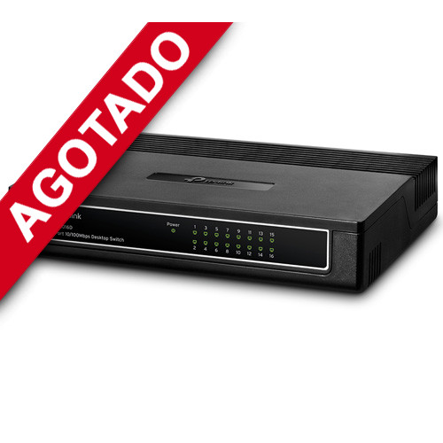SALDO *** Switch de red 16 puertos RJ45 Lan TP-Link USADO