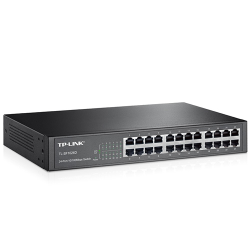 Switch de red 24 puertos RJ45 Lan TP-Link TL-SF1024D