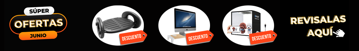 Productos con descuentos en Junio