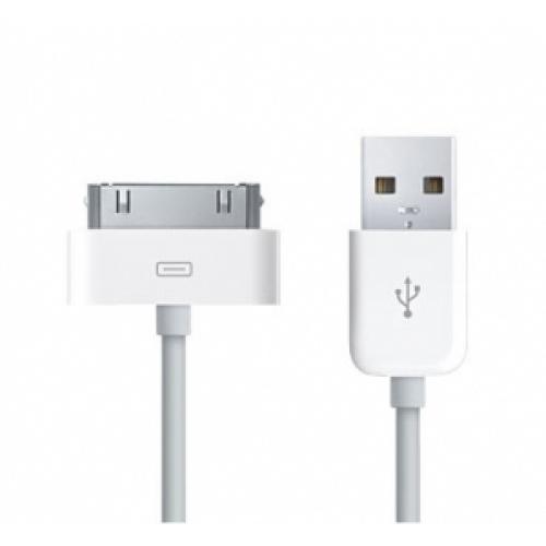 Cable USB iPhone 4 iPad carga y sincroniza 90 cms Cable USB iPhone 4 iPad carga y sincroniza 90 cms