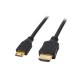 Cable mini HDMI a HDMI Full HD 1.8 mts