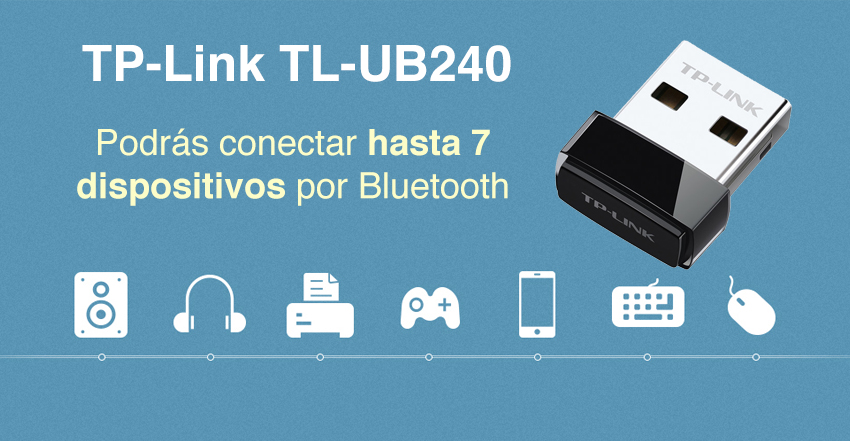 Adaptador Bluetooth USB PC Notebook TP-Link