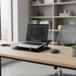 Ventilador notebook base ajustable Newo NW-638B - Imagen 2