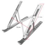Soporte Aluminio Notebook ajustable Utek - Imagen 5
