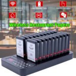 Pager 20 llamadores Llamador inalámbrico pedidos restaurant - Imagen 4
