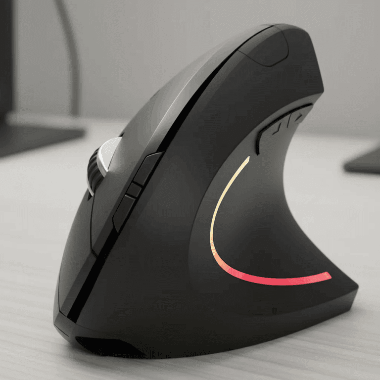 mouse vertical inalambrico