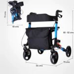 Burrito Andador con ruedas y asiento plegable Miabu - Imagen 8