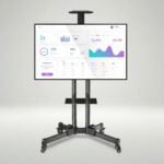 soporte tv con ruedas