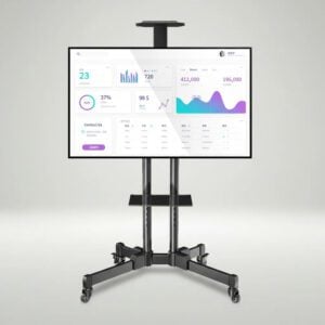 soporte tv con ruedas