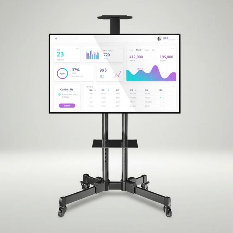 soporte tv con ruedas