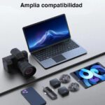 Micrófono Lavalier inalámbrico con receptor x 2 - Imagen 4