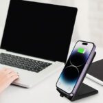 Cargador inalámbrico celular con soporte Qi 15W - Imagen 3