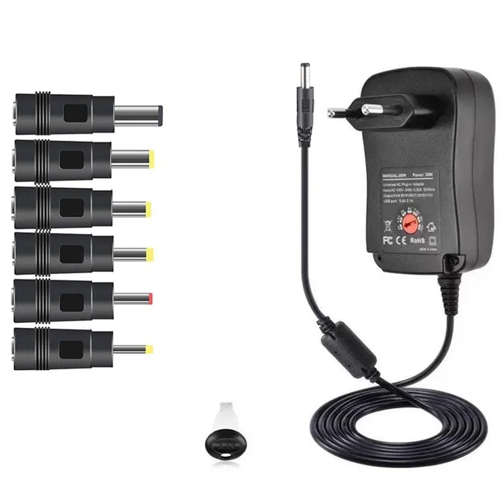 cargador-universal-utek-01 Adaptador de corriente universal