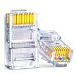 Conector RJ45 Pass Through cat 6 x 10u - Imagen 3