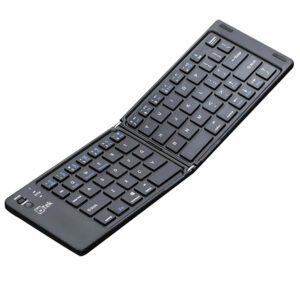 Mini teclado bluetooth plegable inalámbrico