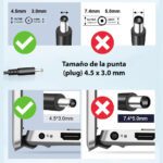Cargador para Notebook Dell 19.5V 3.334A certificado - Imagen 2