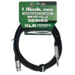 Cable de audio XLR a plug 6.3 mono 10 metros - Imagen 3