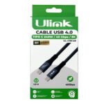 Cable USB C video y carga 240W 8K de 1.8 metros - Imagen 2