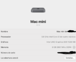 Mac Mini A1993 8gb Ram 256gb Ssd I3 2018 (USADO) - Imagen 2