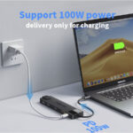 Hub USB C HDMI 4K VGA RJ45 SD 13 en 1 - Imagen 4
