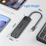 Hub USB C HDMI 4K VGA RJ45 SD 13 en 1 - Imagen 5