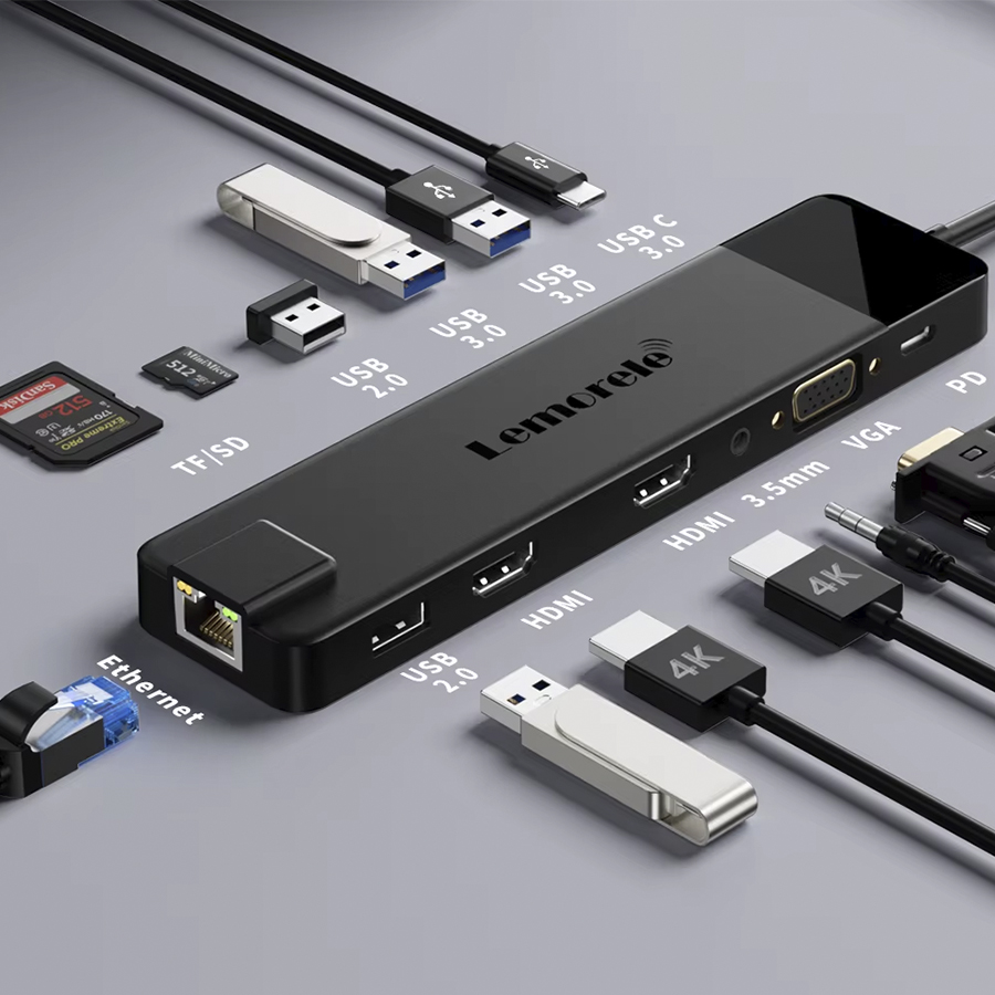 hub-usb-c-13-tc100-06 hub usb c hdmi 4k
