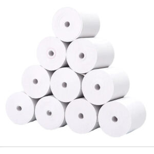 Rollo de papel térmico 80x80mm de 59grs (pack de 5 unidades)