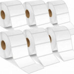 Etiqueta térmica autoadhesiva 60x40x500 unidades (pack de 4 unidades)
