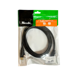 Cable HDMI Ulink 1,8 m v1.4 - Conexión Alta Definición