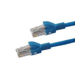 Patch Cord Cat6 0,5m Azul - Conexión Rápida y Eficiente