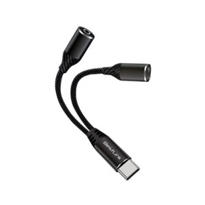 Adaptador USB C a USB C + Audio 3.5mm - BL-AD200A