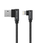 Cable USB-A a Lightning 3.0A Trenzado en L - BL-CHCBG30