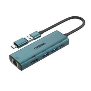 Adaptador Multipuerto 5 en 1 OTN-US125 de Onten