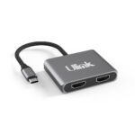Adaptador USB C 2 en 1 HDMI, 4K - UL-ADC201V
