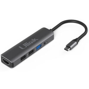 Adaptador USB-C 5 en 1 UL-ADC502 para tu portátil