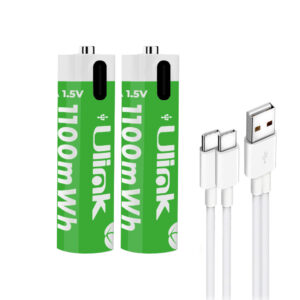 Pilas Recargables Ulink AAA USB-C - 1100mWh