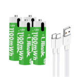 Pilas Recargables AAA USB-C 1100mWh UL-BAT3A4