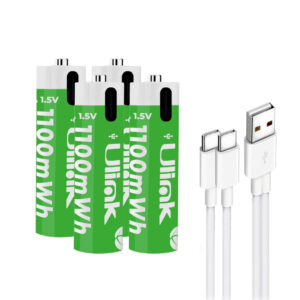 Pilas Recargables AAA USB-C 1100mWh UL-BAT3A4