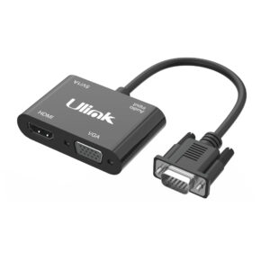 Conversor VGA a HDMI + VGA con Audio UL-CV2500HV