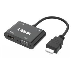 Adaptador HDMI a VGA/HDMI con audio - UL-CV3500HV