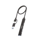 Hub USB C a USB C 3 puertos + USB 3.0