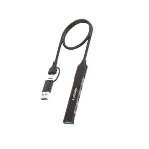Hub USB C a USB C 3 puertos + USB 3.0