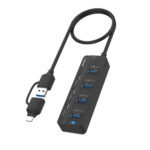 HUB 7 puertos USB 3.0 y USB-C - UL-HUBAC730