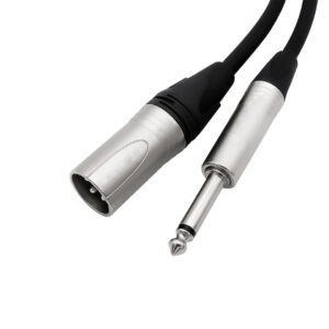 Cable de audio XLR macho a Jack mono 3m - UL-MIC-XJ4003