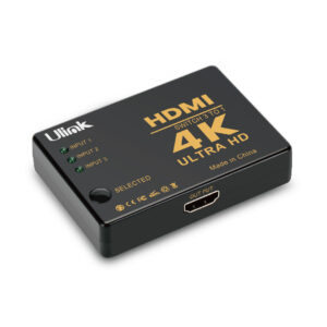 Switch HDMI 4K de 3 Puertos - UL-VS4K3