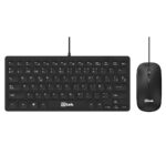 Mini Kit Teclado y Mouse Alámbrico UTEK UT-KTDM220