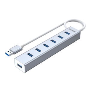 Hub USB 3.0 duplicador 7 puertos energizado Unitek