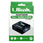Adaptador VGA a HDMI con audio 1080p - Imagen 3