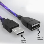 Cable extensión USB 2.0 macho hembra 1.8 metros - Imagen 2