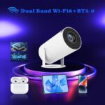 Proyector Mini Android 11 HD 1280x720p Doble Wifi - Imagen 3